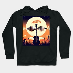 Arctic Monkeys Guitar Wave Hoodie